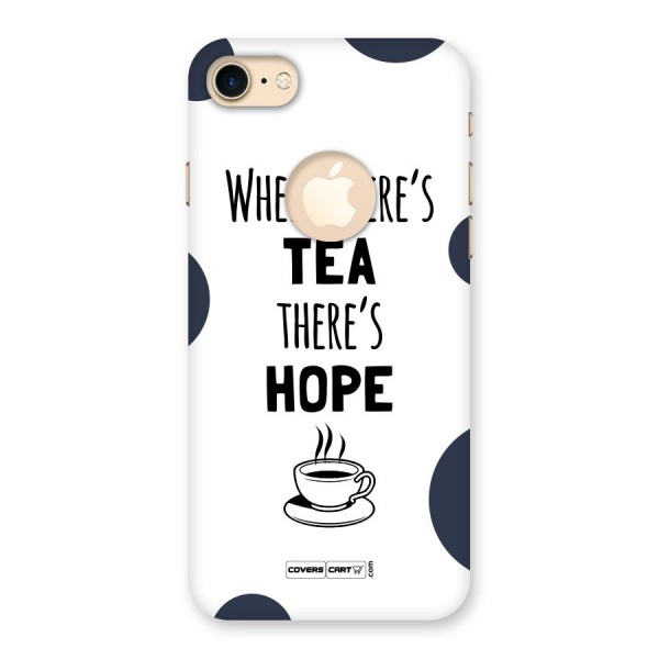 Tea Hope Back Case for iPhone 8 Logo Cut