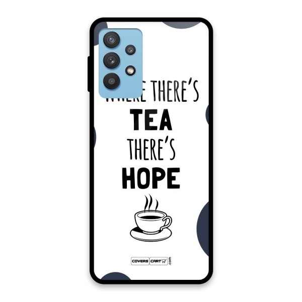 Tea Hope Glass Back Case for Galaxy M32 5G