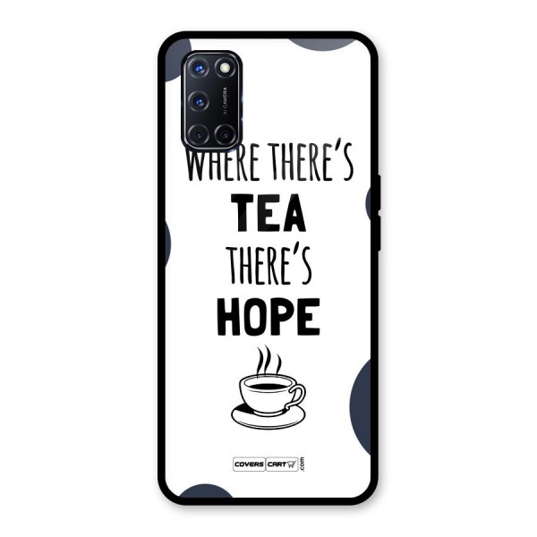 Tea Hope Glass Back Case for Oppo A52