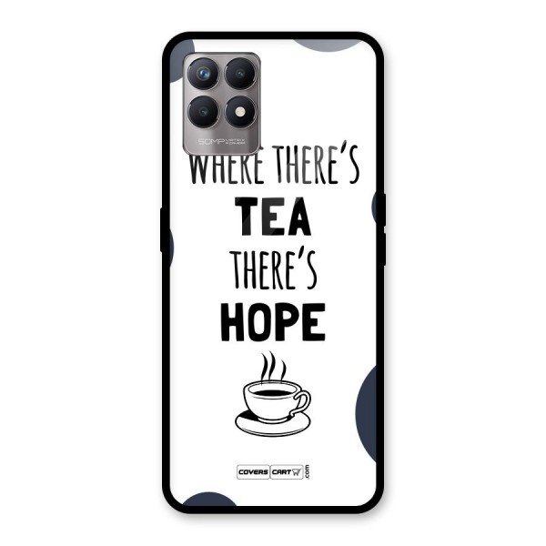 Tea Hope Glass Back Case for Realme 8i