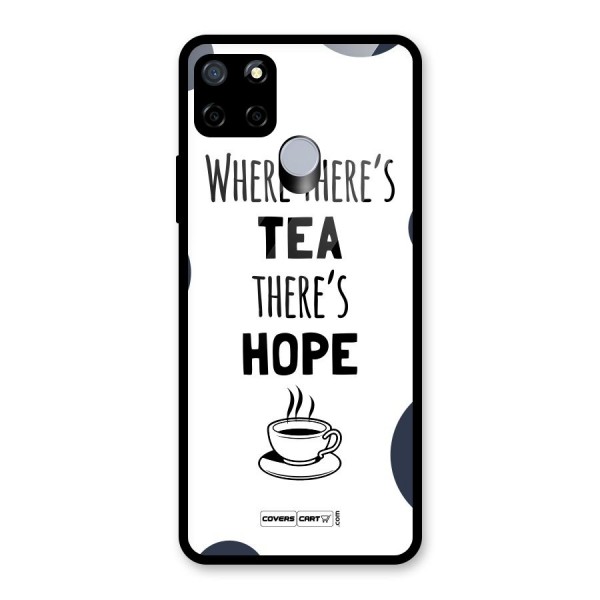 Tea Hope Glass Back Case for Realme C15