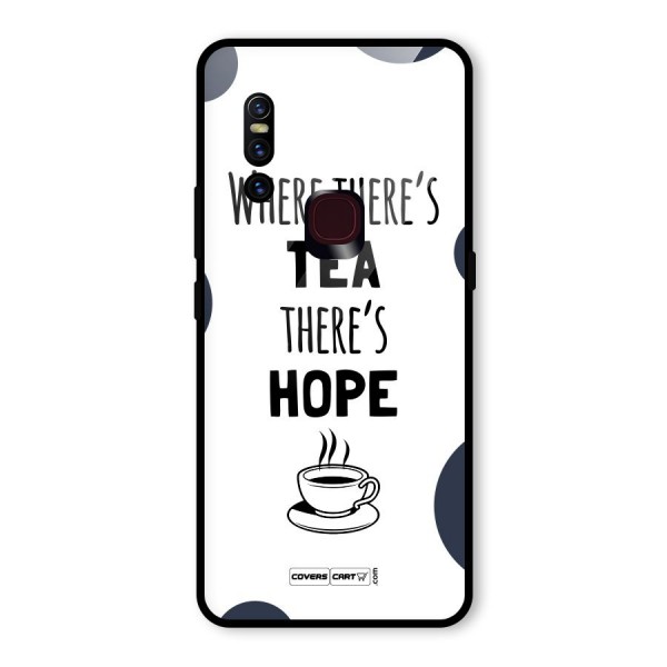 Tea Hope Glass Back Case for Vivo V15