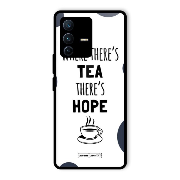 Tea Hope Glass Back Case for Vivo V23 Pro