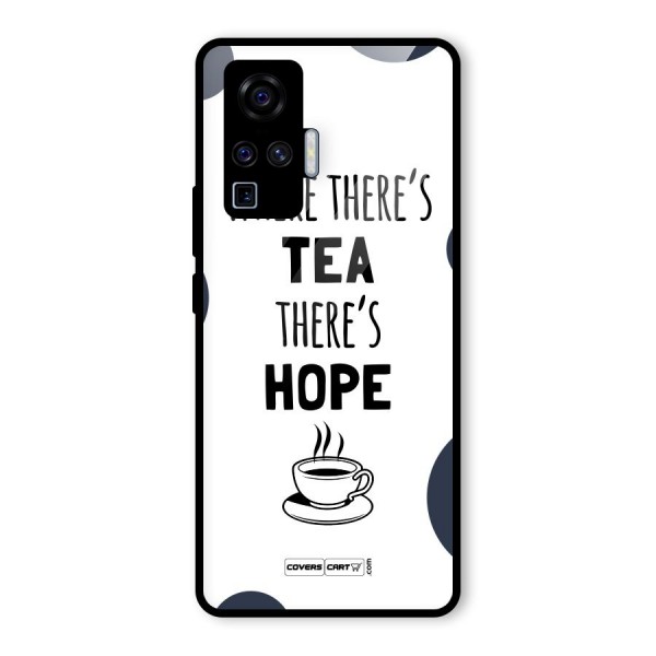 Tea Hope Glass Back Case for Vivo X50 Pro