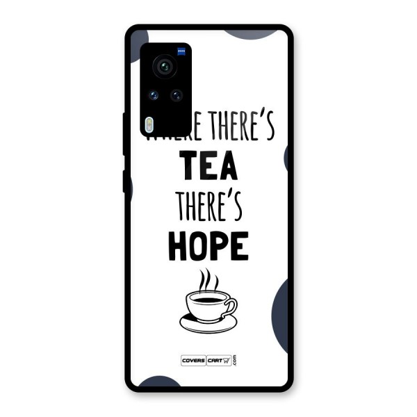 Tea Hope Glass Back Case for Vivo X60 Pro