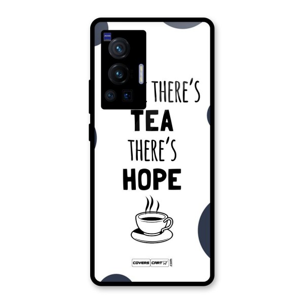 Tea Hope Glass Back Case for Vivo X70 Pro