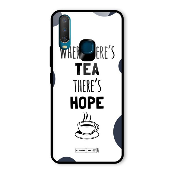 Tea Hope Glass Back Case for Vivo Y15