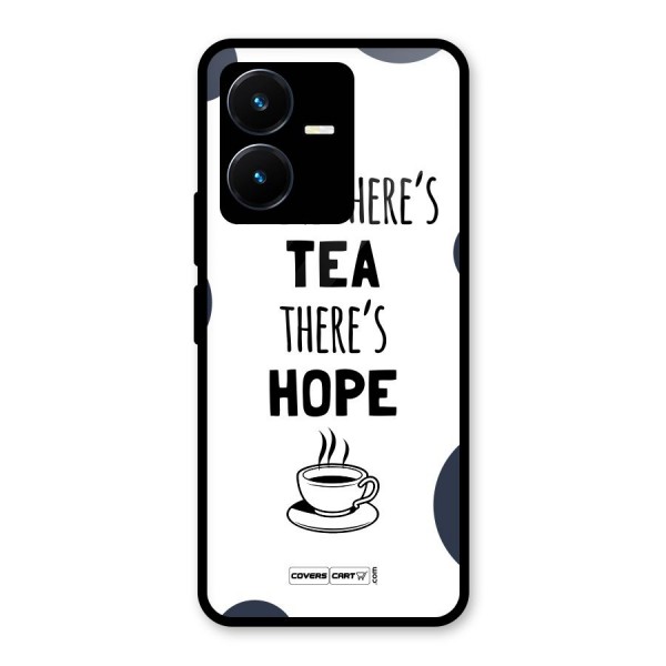 Tea Hope Glass Back Case for Vivo Y22