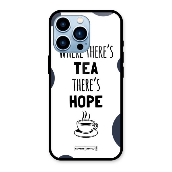 Tea Hope Glass Back Case for iPhone 13 Pro