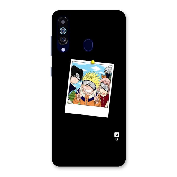 Team Kakashi Cute Back Case for Galaxy A60