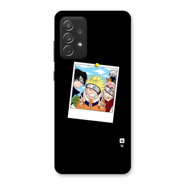 Team Kakashi Cute Back Case for Galaxy A72