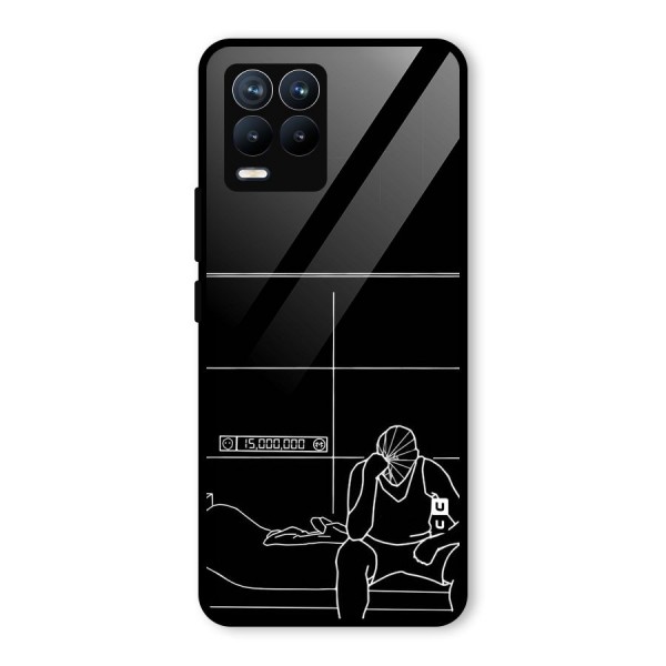 Teen Merits Glass Back Case for Realme 8 Pro