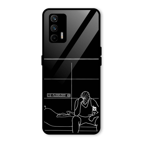 Teen Merits Glass Back Case for Realme X7 Max