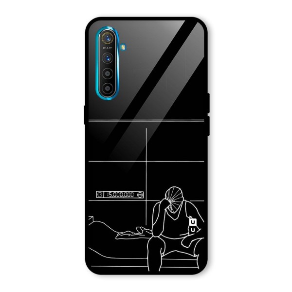 Teen Merits Glass Back Case for Realme XT