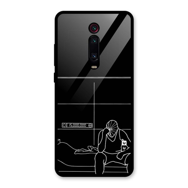 Teen Merits Glass Back Case for Redmi K20 Pro