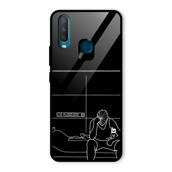 Teen Merits Glass Back Case for Vivo Y15