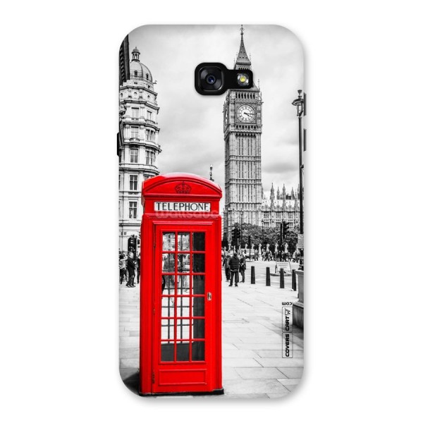 Telephone Booth Back Case for Galaxy A7 (2017)