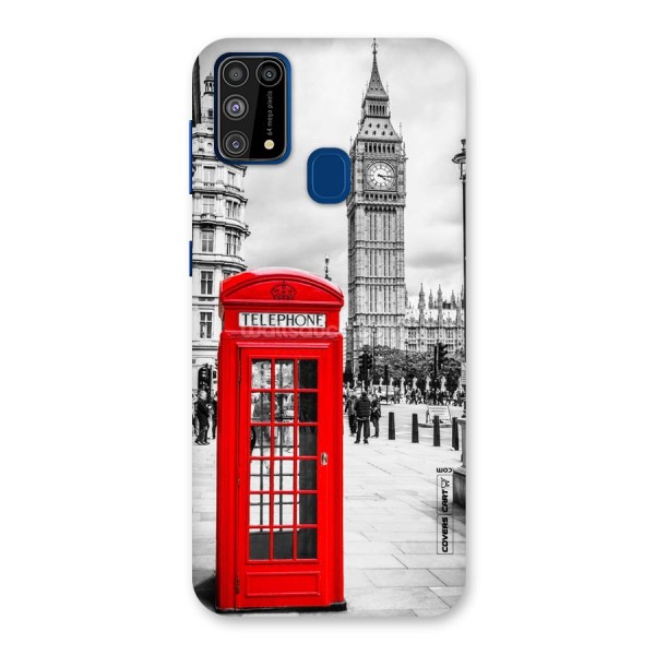 Telephone Booth Back Case for Galaxy F41