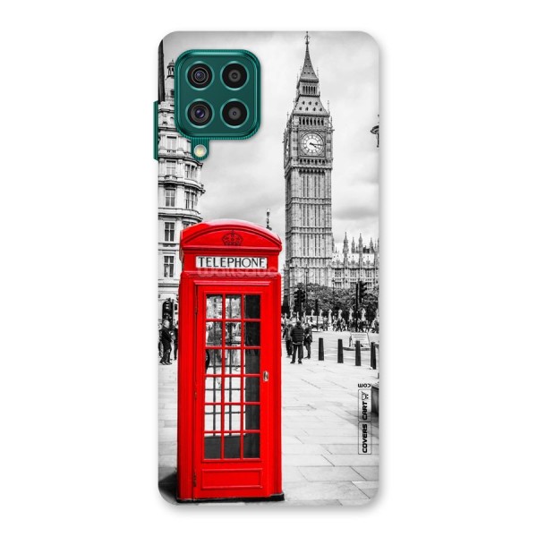 Telephone Booth Back Case for Galaxy F62