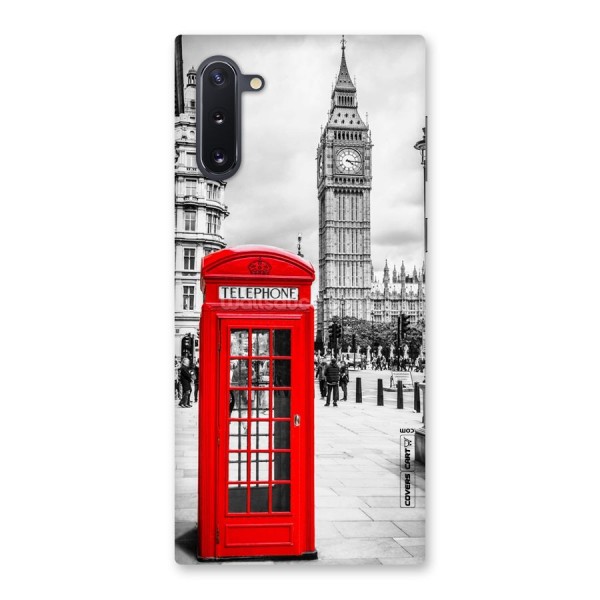 Telephone Booth Back Case for Galaxy Note 10