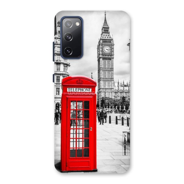 Telephone Booth Back Case for Galaxy S20 FE