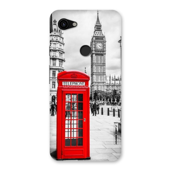 Telephone Booth Back Case for Google Pixel 3a XL