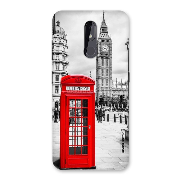 Telephone Booth Back Case for Nokia 3.2