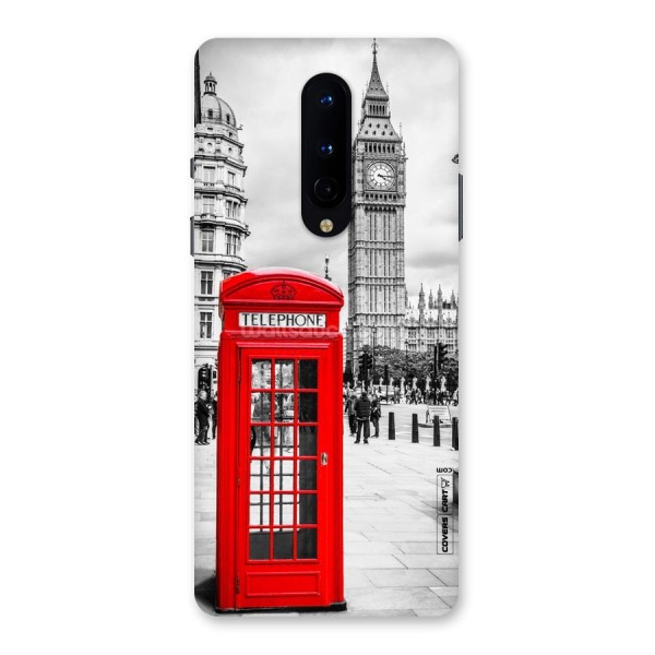 Telephone Booth Back Case for OnePlus 8