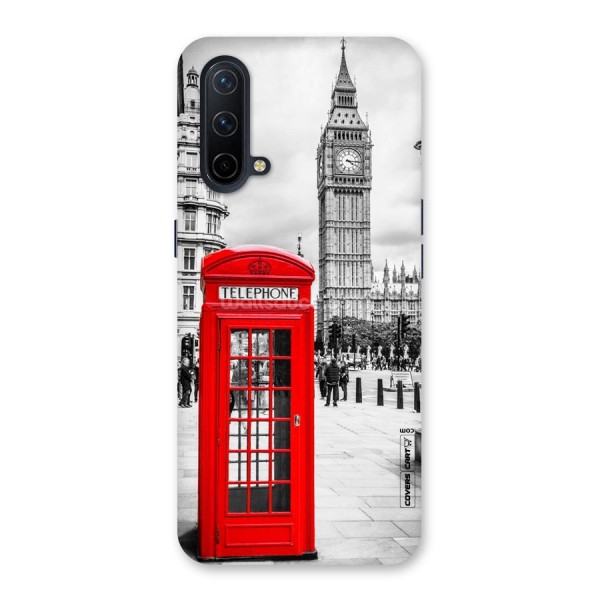 Telephone Booth Back Case for OnePlus Nord CE 5G