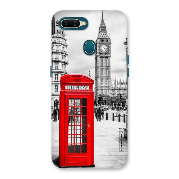 Telephone Booth Back Case for Oppo A12