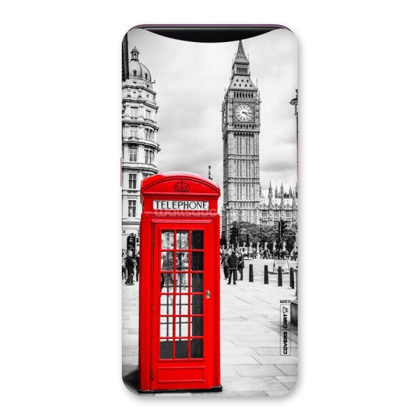 Telephone Booth Back Case for Oppo Find X