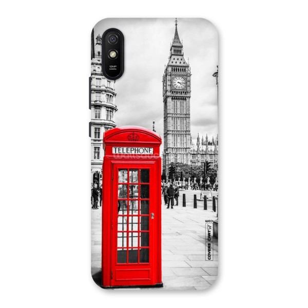 Telephone Booth Back Case for Redmi 9i