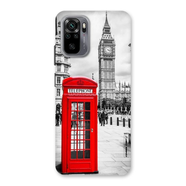 Telephone Booth Back Case for Redmi Note 10