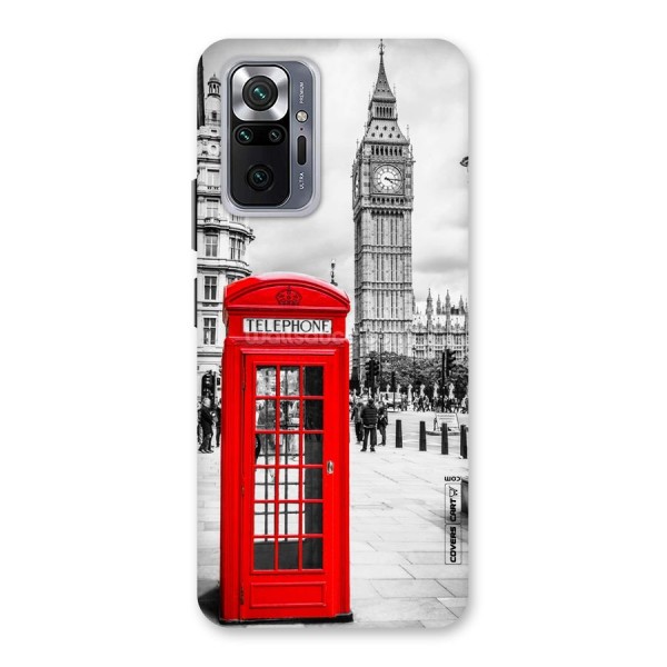 Telephone Booth Back Case for Redmi Note 10 Pro