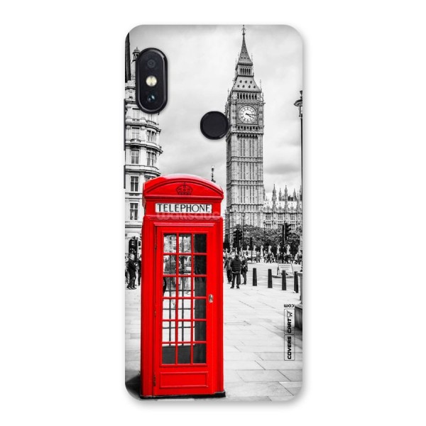 Telephone Booth Back Case for Redmi Note 5 Pro