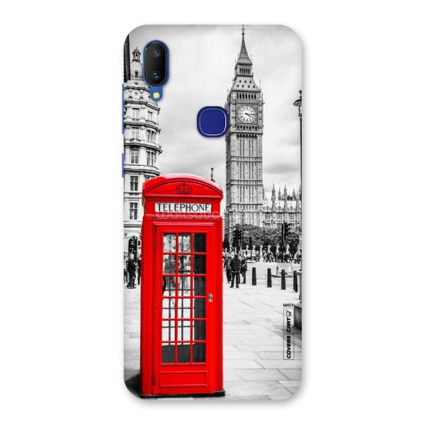 Telephone Booth Back Case for Vivo V11