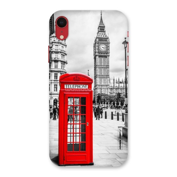 Telephone Booth Back Case for iPhone XR