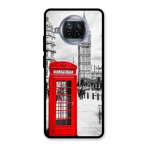 Telephone Booth Glass Back Case for Mi 10i