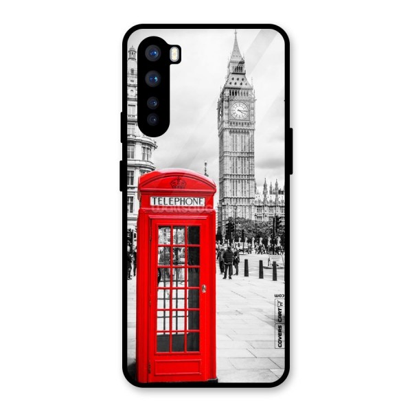 Telephone Booth Glass Back Case for OnePlus Nord