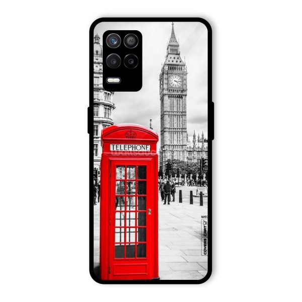 Telephone Booth Glass Back Case for Realme 9 5G