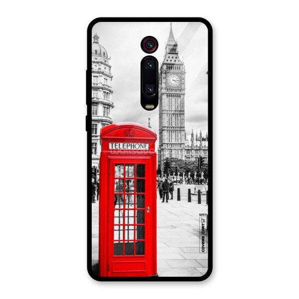Telephone Booth Glass Back Case for Redmi K20 Pro