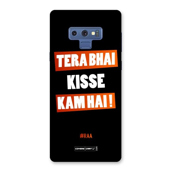 Tera Bhai Raftaar Back Case for Galaxy Note 9