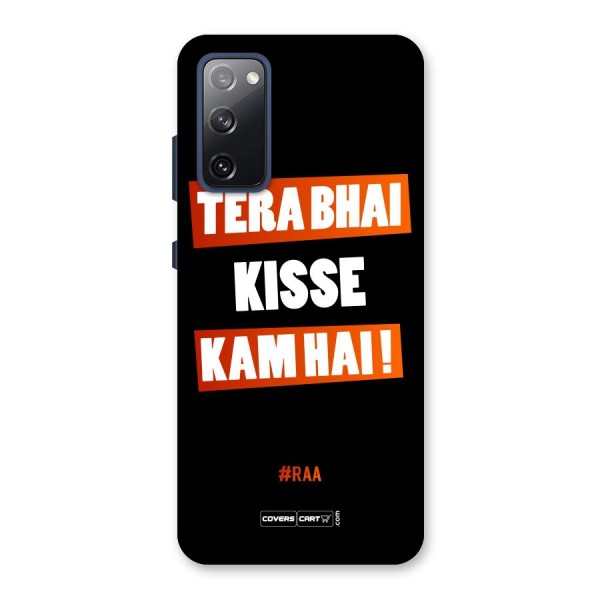 Tera Bhai Raftaar Back Case for Galaxy S20 FE