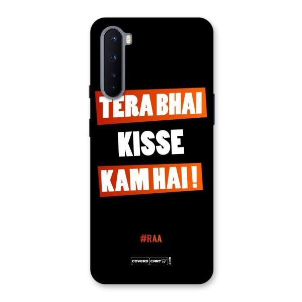 Tera Bhai Raftaar Back Case for OnePlus Nord