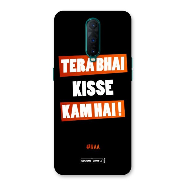 Tera Bhai Raftaar Back Case for Oppo R17 Pro