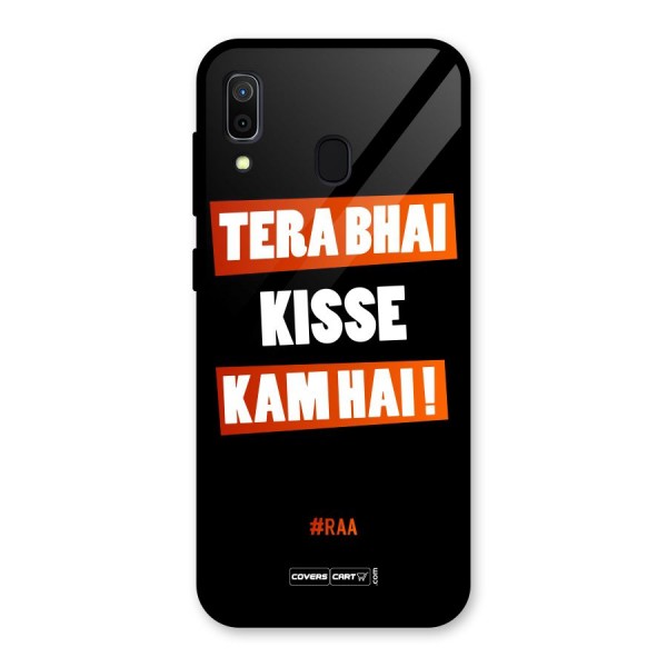 Tera Bhai Raftaar Glass Back Case for Galaxy A30