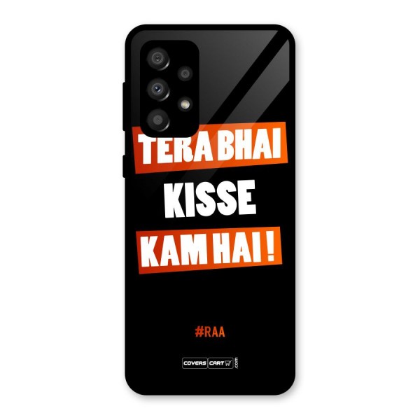 Tera Bhai Raftaar Glass Back Case for Galaxy A32