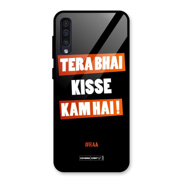 Tera Bhai Raftaar Glass Back Case for Galaxy A50s