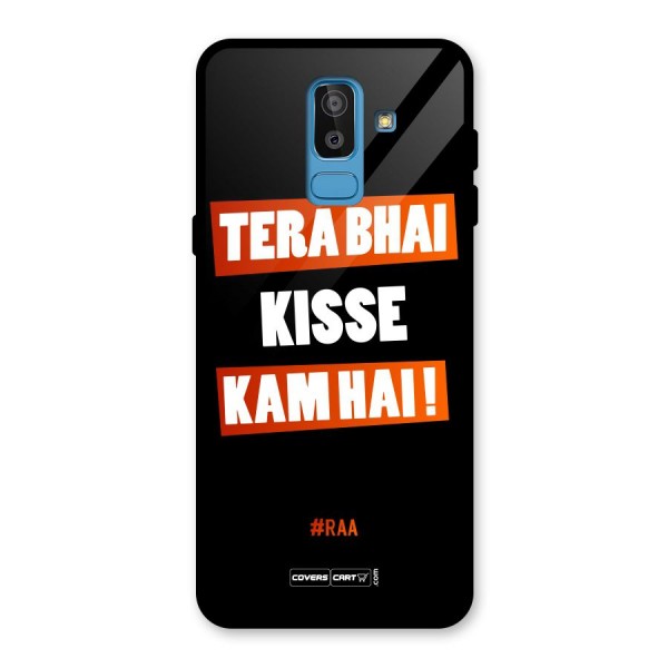 Tera Bhai Raftaar Glass Back Case for Galaxy J8