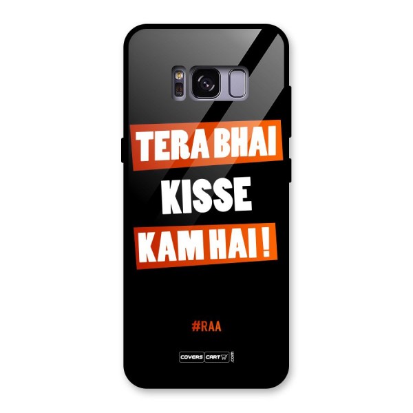 Tera Bhai Raftaar Glass Back Case for Galaxy S8